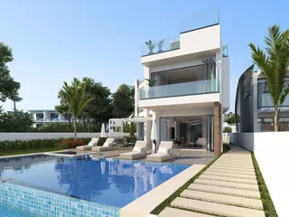 Aqua Breeze Beachfront Villas in Ayia Napa в Айя-Напе