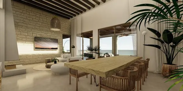 Prengos  Sea-view Villa в Полисе