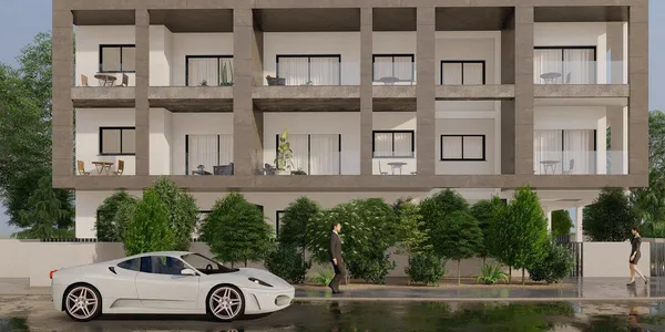 Q Residence в Като Полемидии