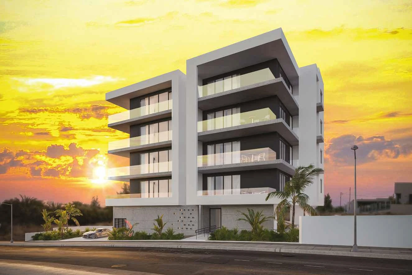 Малоэтажная резиденция с парковкой и жилом районе Никосии, Кипр