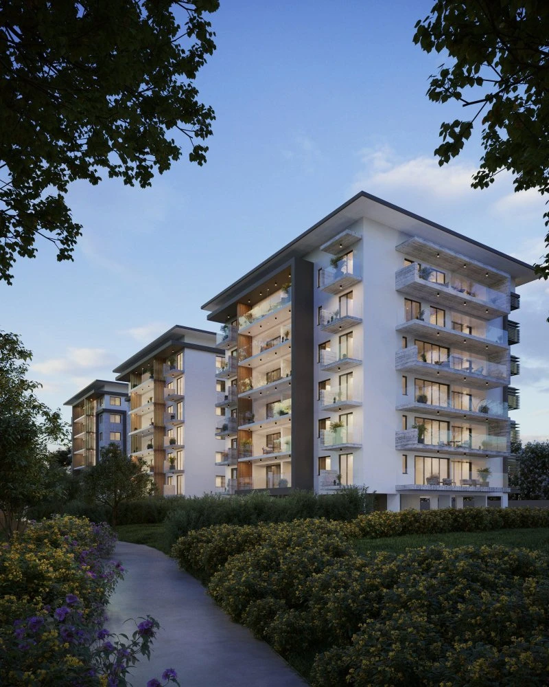 Резиденция с бассейном и зонами отдыха в центре Пафоса, Кипр Резиденция с бассейном и зонами отдыха в центре Пафоса, Кипр