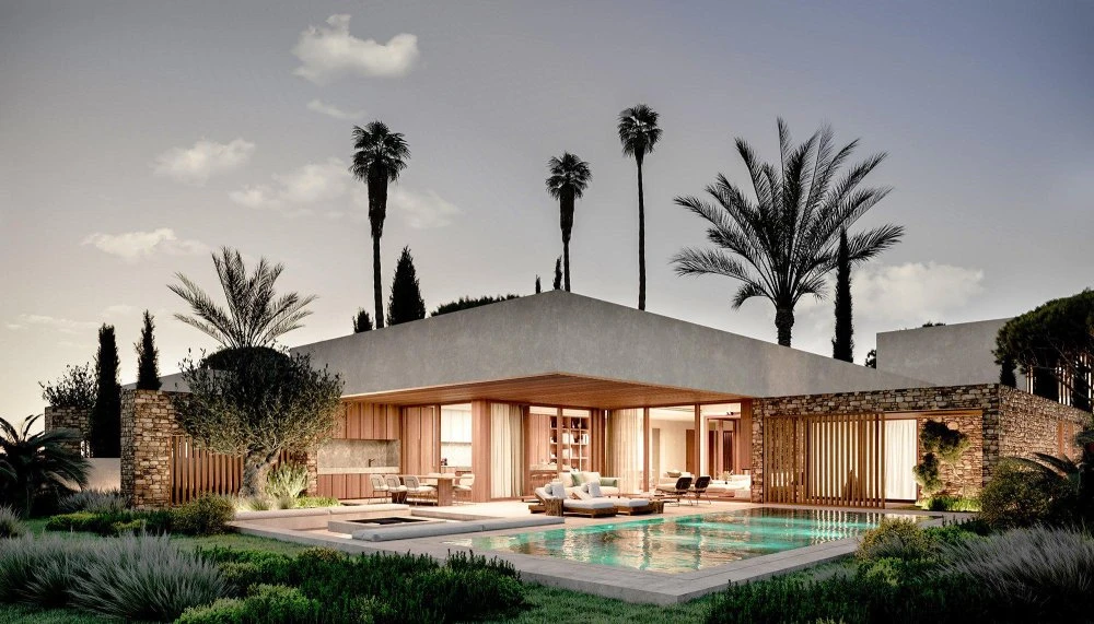 Комплекс вилл с видом на море в 150 метрах от пляжей, Героскипу, Кипр