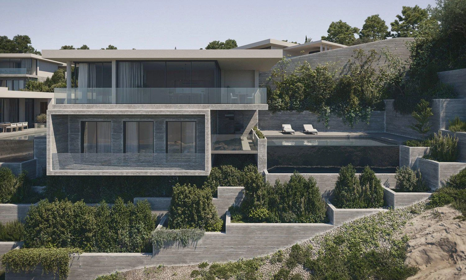 Комплекс вилл с панорамным видом на море, Тремитуса, Кипр