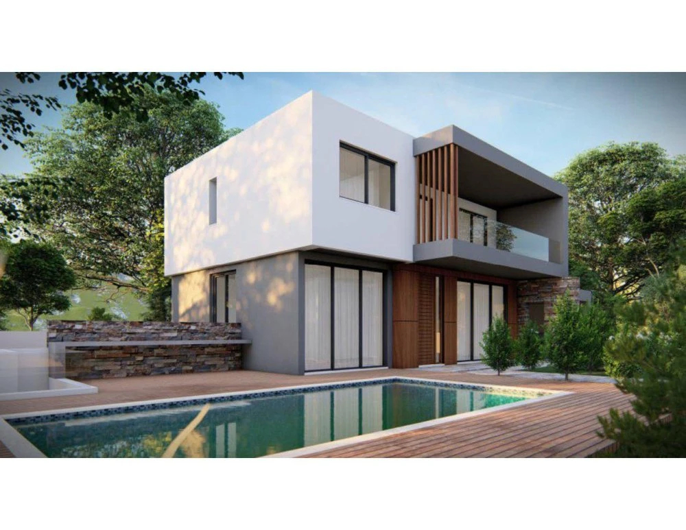 Виллы с панорамным видом недалеко от центра Пафоса, Тала, Кипр