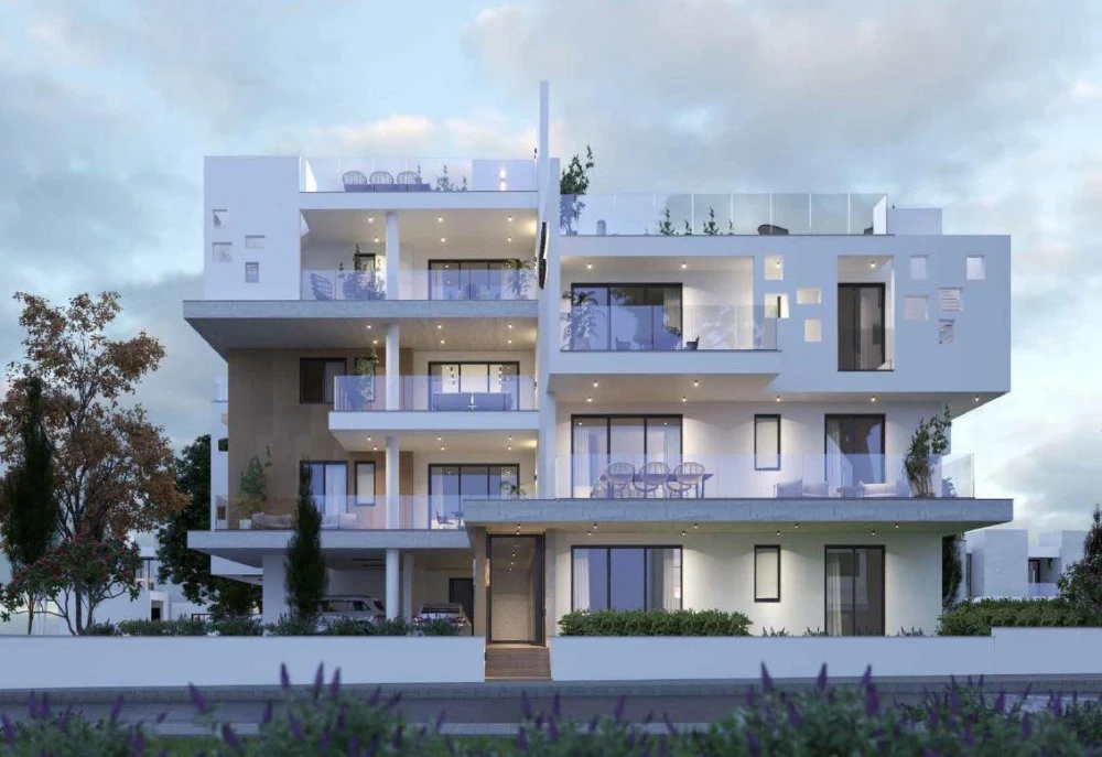 Новая малоэтажная резиденция рядом с побережьем и центром Ларнаки, Арадипу, Кипр Новая малоэтажная резиденция рядом с побережьем и центром Ларнаки, Арадипу, Кипр