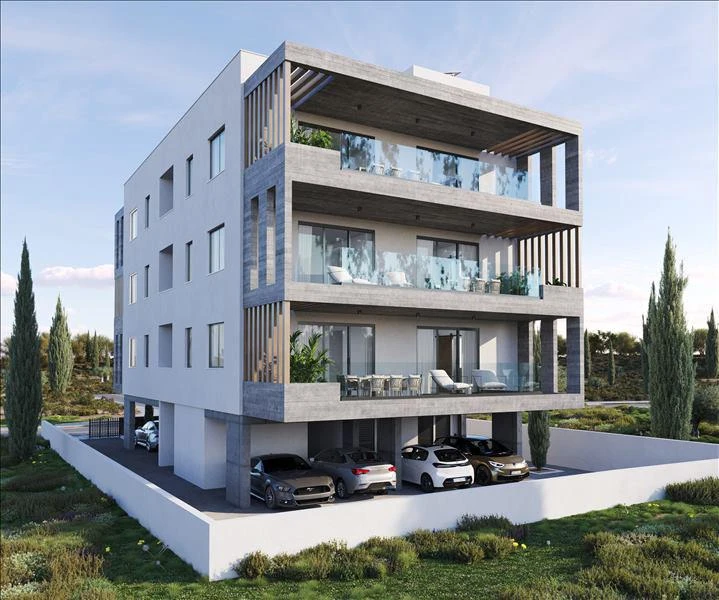 Новая малоэтажная резиденция недалеко от пляжа, Пафос, Кипр