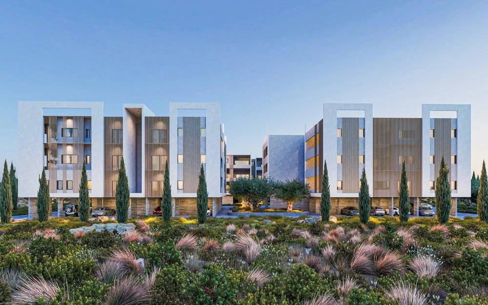 Жилой комплекс с просторными террасами, в спокойном и живописном районе, Ливадия, Ларнака Жилой комплекс с просторными террасами, в спокойном и живописном районе, Ливадия, Ларнака