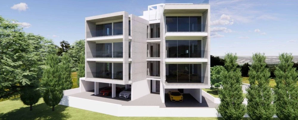 Современная резиденция рядом с морем, в центре Пафоса, Кипр