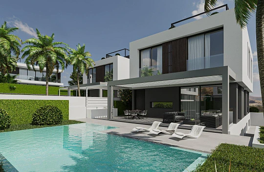 Новая резиденция с бассейном рядом с пляжами и центром Лимассола, Кипр