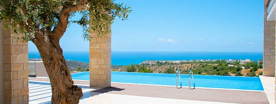 Новый эксклюзивный комплекс вилл с панорамным видом на море, Пафос, Кипр