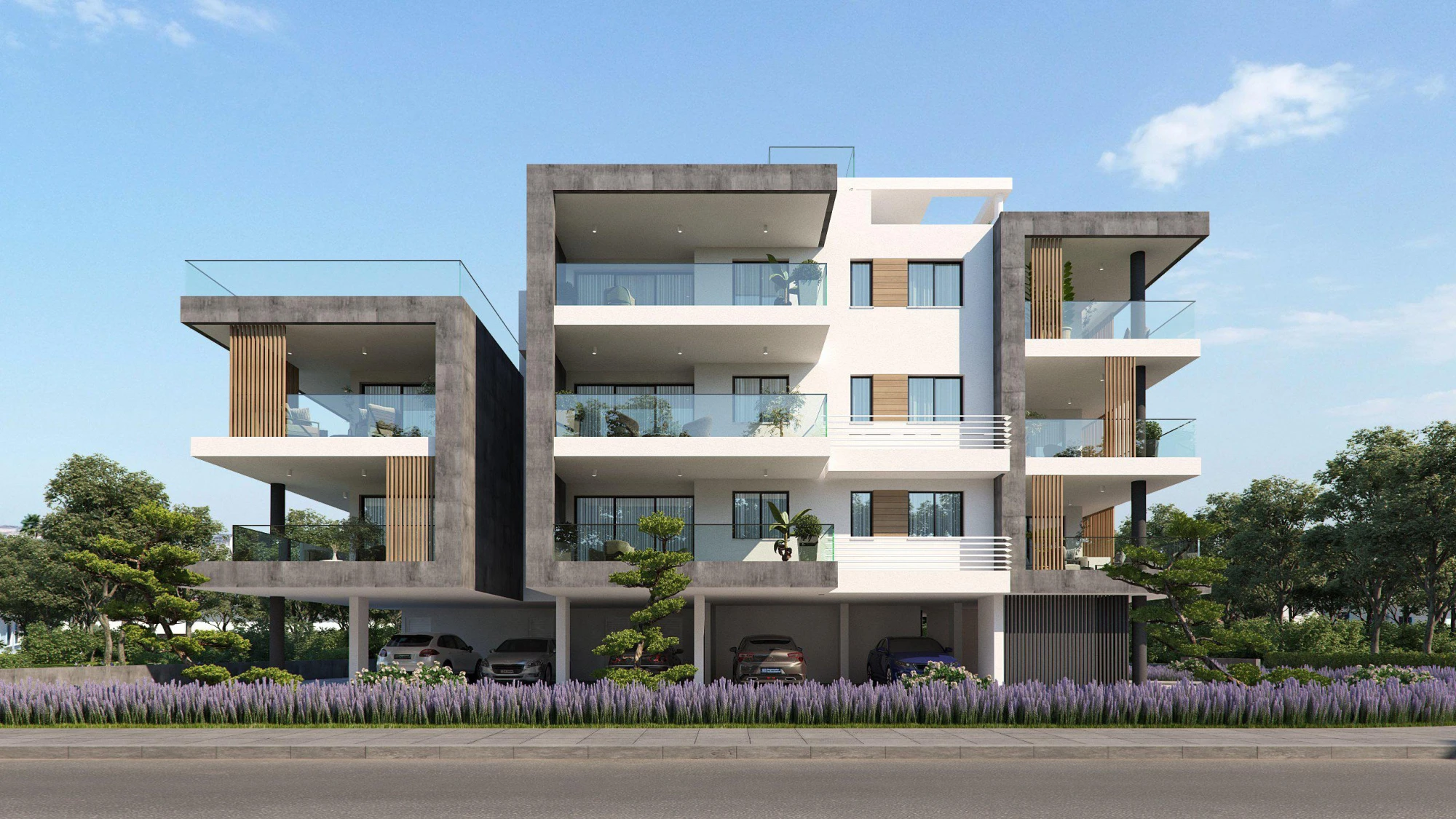 Новая малоэтажная резиденция в престижном жилом районе Ларнаки, Кипр Новая малоэтажная резиденция в престижном жилом районе Ларнаки, Кипр