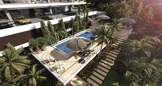 Новая резиденция премиум класса с бассейном и панорамным видом на море, Агиос Афанасиос, Кипр