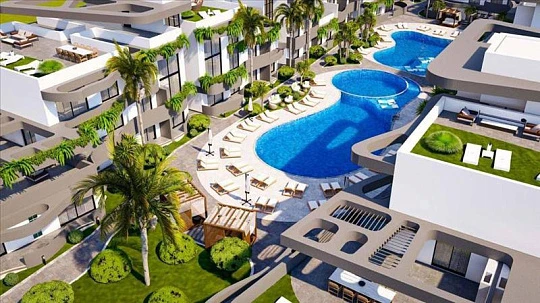 Новая резиденция с бассейном и рестораном рядом с пляжем, Ени-Боазычи, Северный Кипр