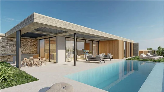 Новый комплекс вилл с бассейнами в престижном районе, Пейя, Кипр