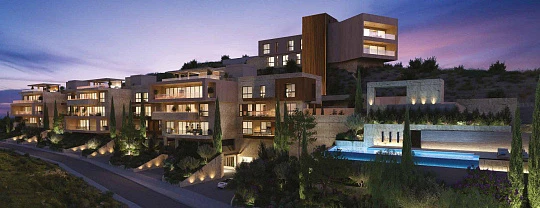 Новая резиденция на холме с панорамным видом и бассейном, Лимассол, Кипр