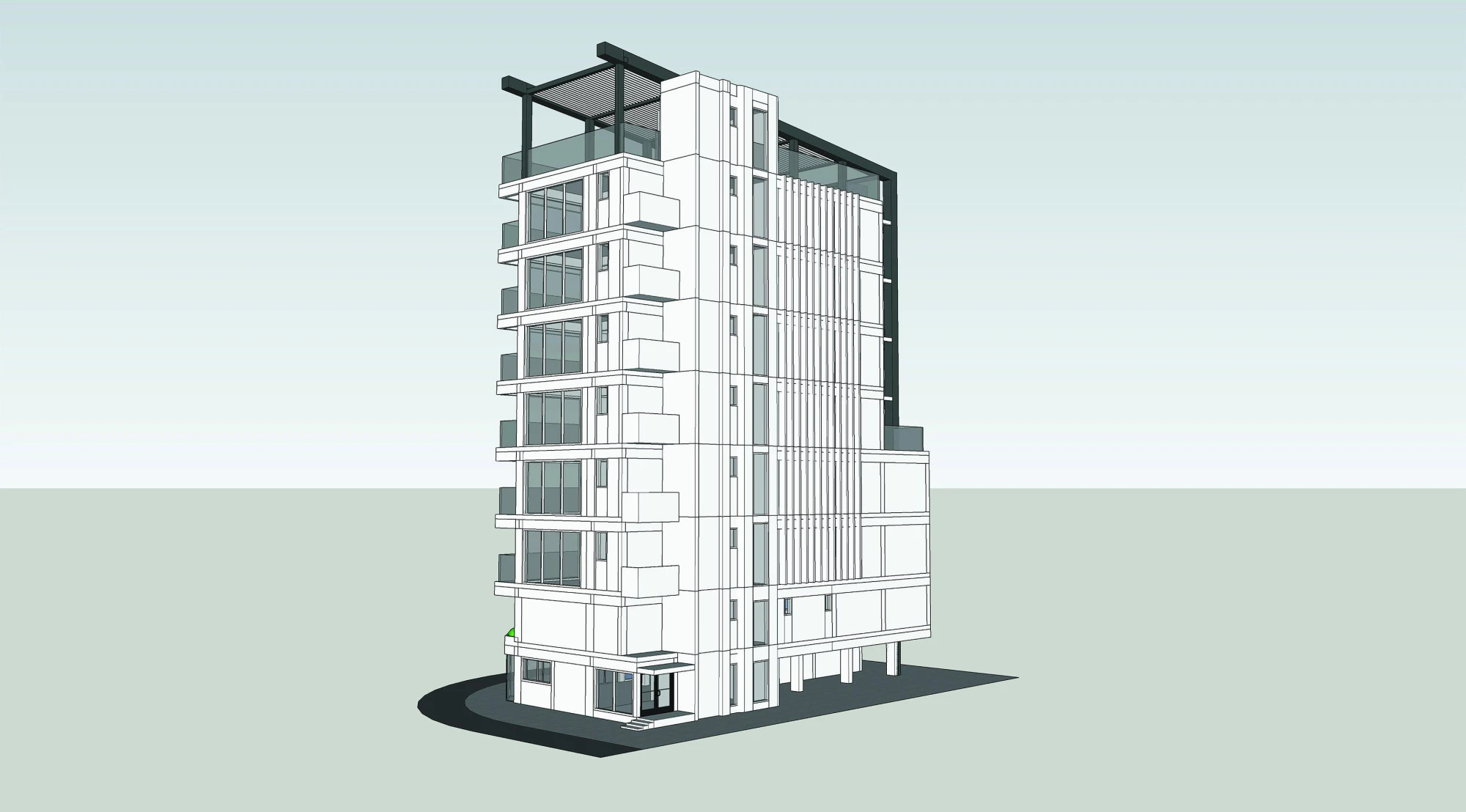 Новый многофункциональный проект рядом с портом, Ларнака, Кипр Новый многофункциональный проект рядом с портом, Ларнака, Кипр