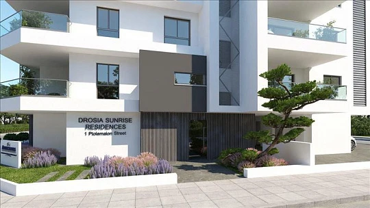 Новая малоэтажная резиденция с парковкой, Ларнака, Кипр