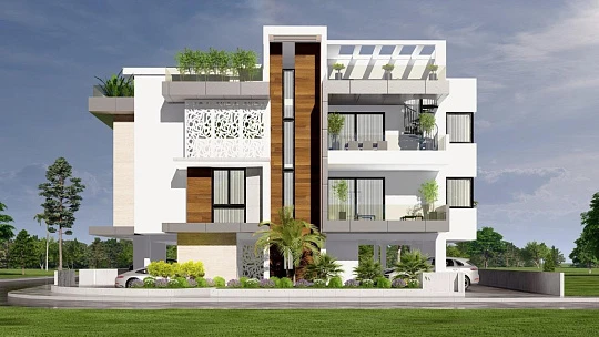 Новая резиденция недалеко от аэропорта и пляжа, Ларнака, Кипр