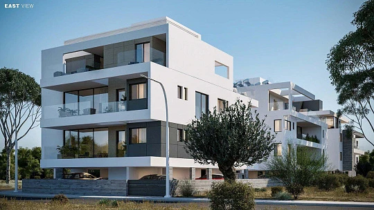 Новая резиденция с террасой на крыше, Закаки, Лимассол, Кипр