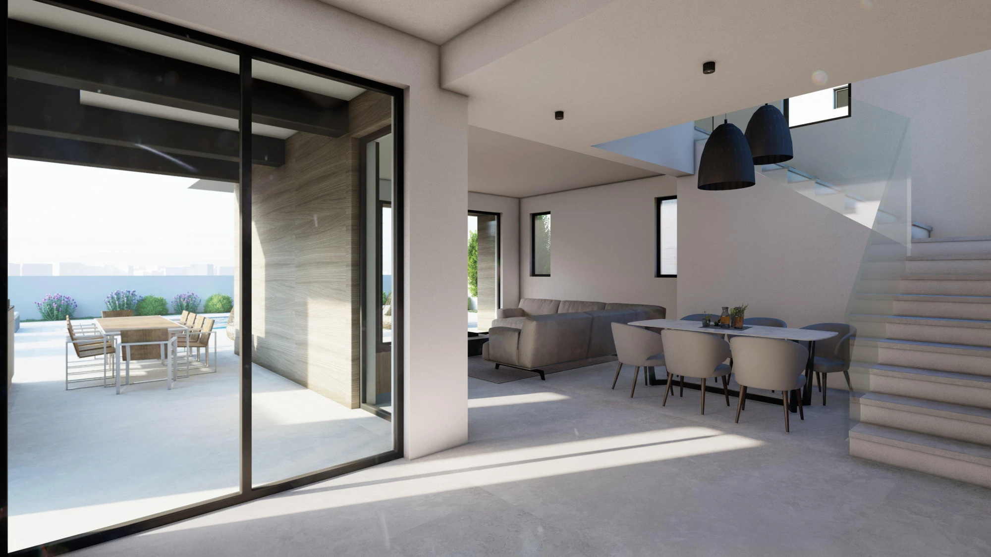 Новый комплекс вилл в 450 метрах от моря, Паралимни, Кипр