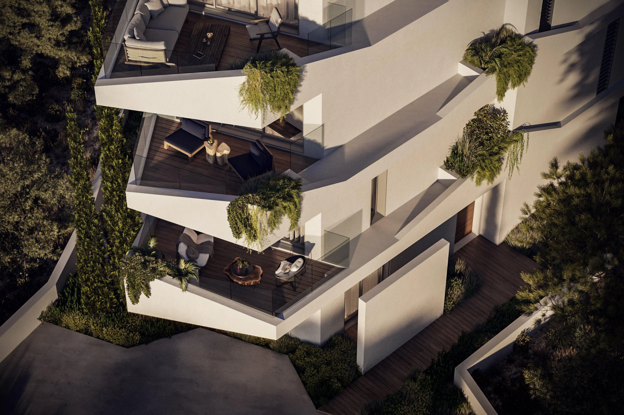 Новая элитная резиденция с парковкой рядом с центром Пафоса, Кипр