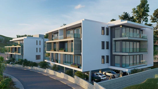 Новая малоэтажная резиденция с бассейном в центре Пафоса, Кипр