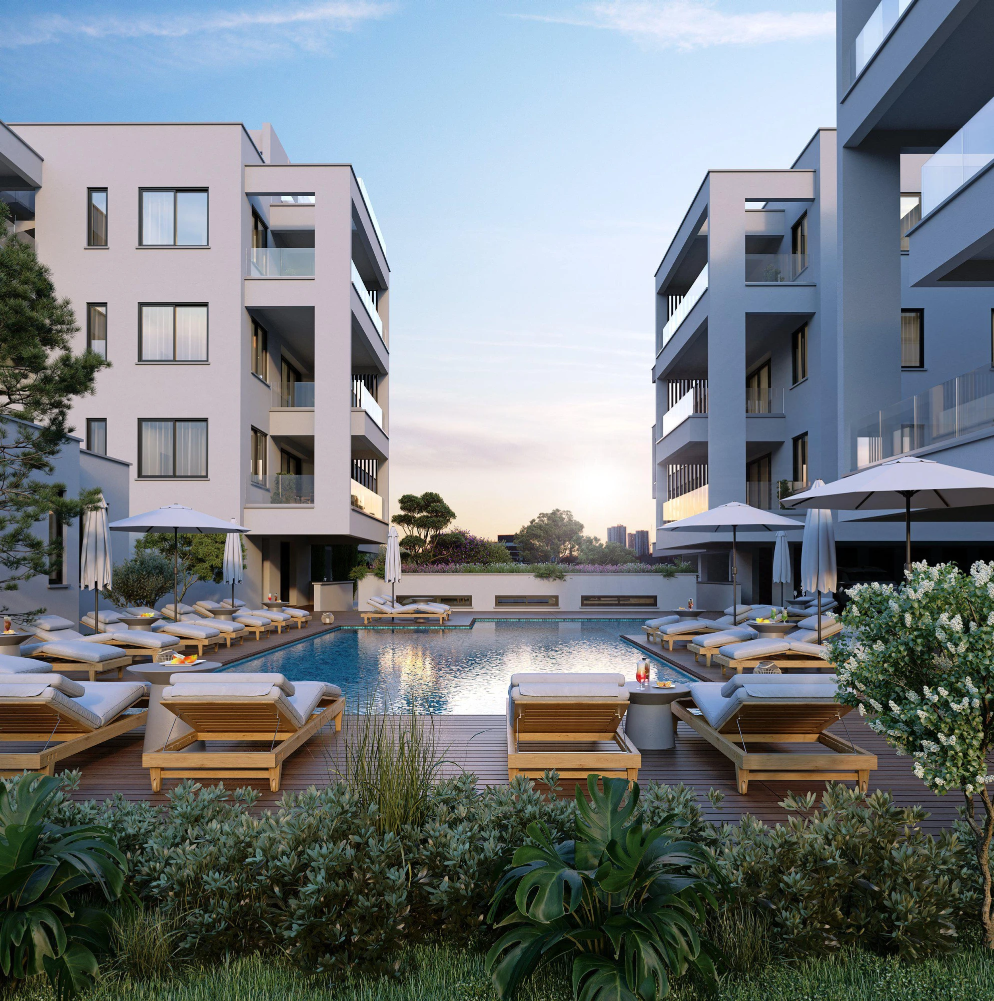 Закрытая резиденция с бассейном и тренажерным залом, Ливадия, Кипр Закрытая резиденция с бассейном и тренажерным залом, Ливадия, Кипр