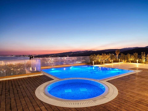 Апартаменты премиум-класса с эксклюзивной инфраструктурой 5-звёздочного отеля, с видом на море и доступом к пляжу, Пиргос, Лимасол, Кипр