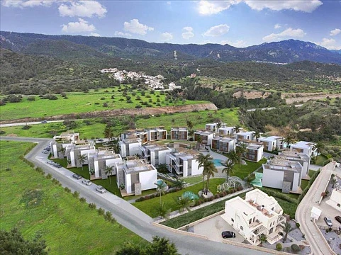 Новая резиденция с бассейнами и спа в 350 метрах от моря, Бахчели, Северный Кипр