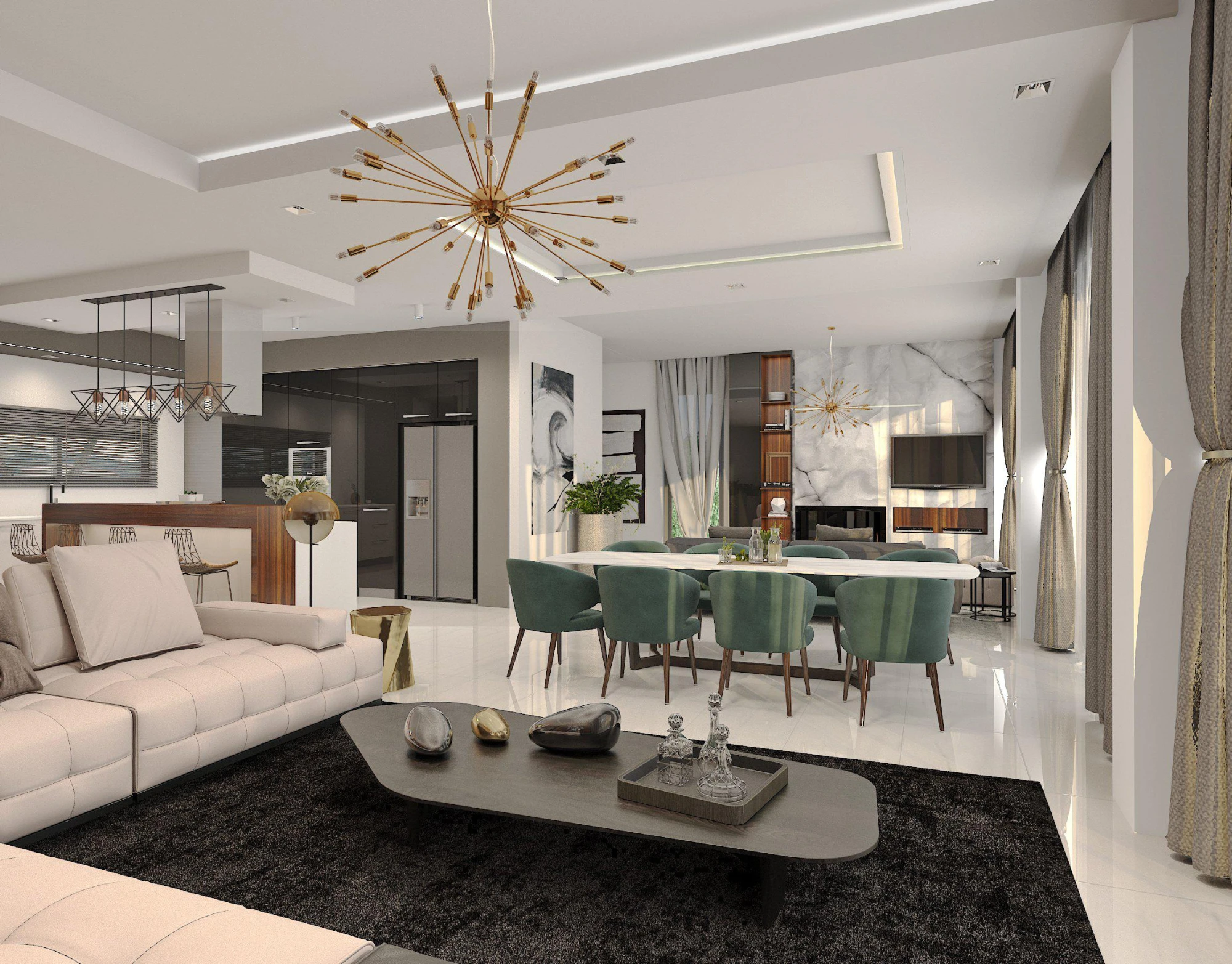 Комплекс двухэтажных вилл с бассейнами и садами рядом с пляжем, Героскипу, Пафос, Кипр