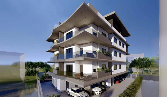 Новая элитная резиденция с парковкой в престижном районе, рядом с центром Лимассола, Кипр
