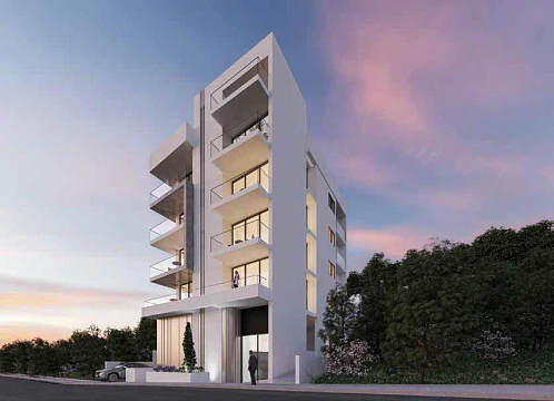 Новая малоэтажная резиденция с парковкой рядом с центром Никосии, Кипр