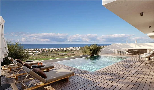 Новый комплекс меблированных вилл рядом с побережьем, Хлорака, Кипр