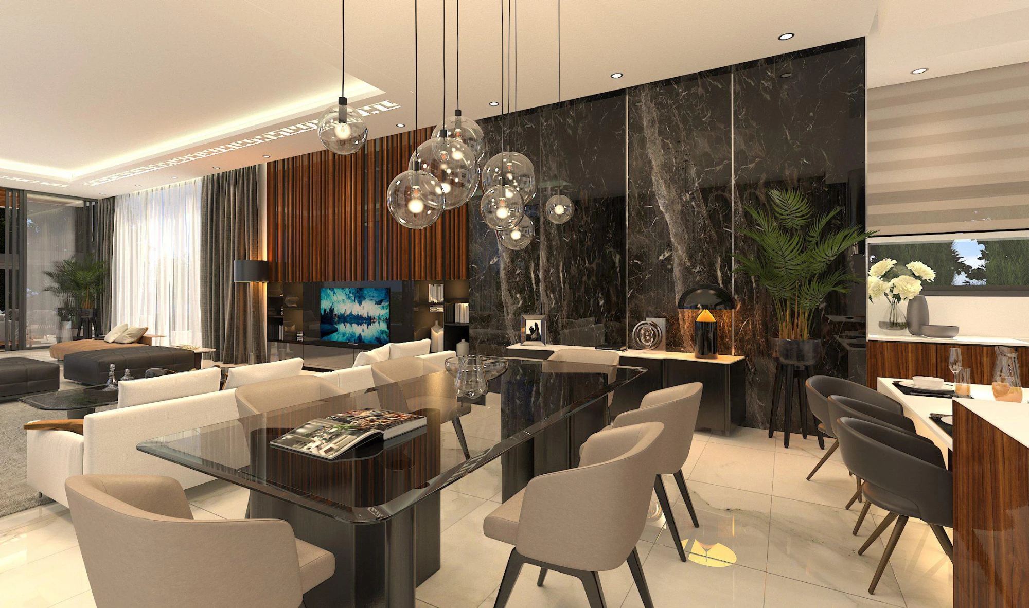 Элитная вилла с прямым выходом на песчаный пляж, Кисонерга, Кипр