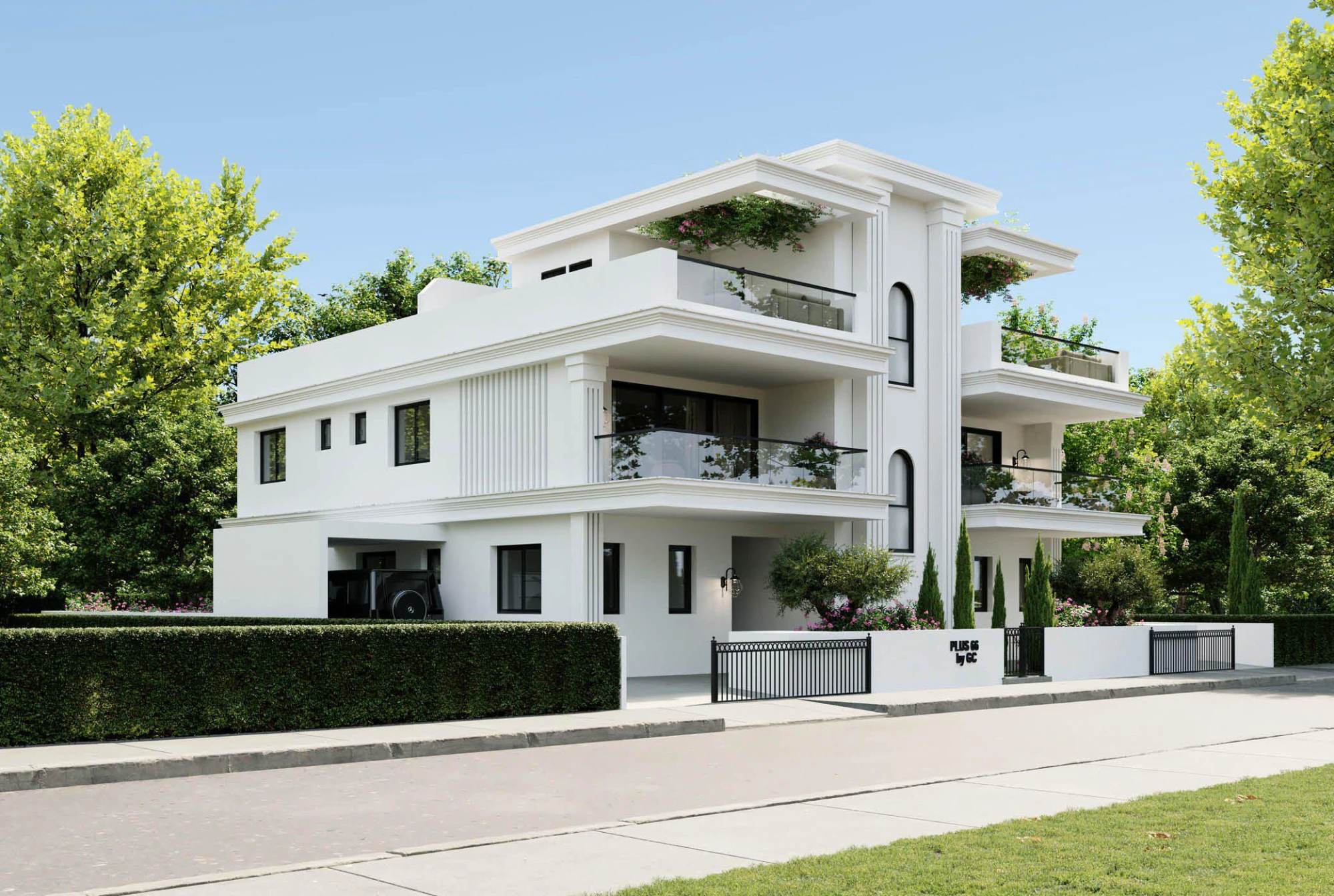 Новые квартиры в жилом комплексе рядом с парком и озером, Ларнака, Кипр Новые квартиры в жилом комплексе рядом с парком и озером, Ларнака, Кипр