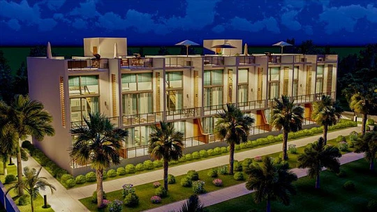 Новая резиденция с оздоровительным комплексом рядом с пляжем, Татлысу, Северный Кипр