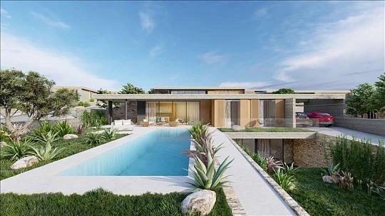 Новый комплекс вилл с бассейнами в престижном районе, Пейя, Кипр