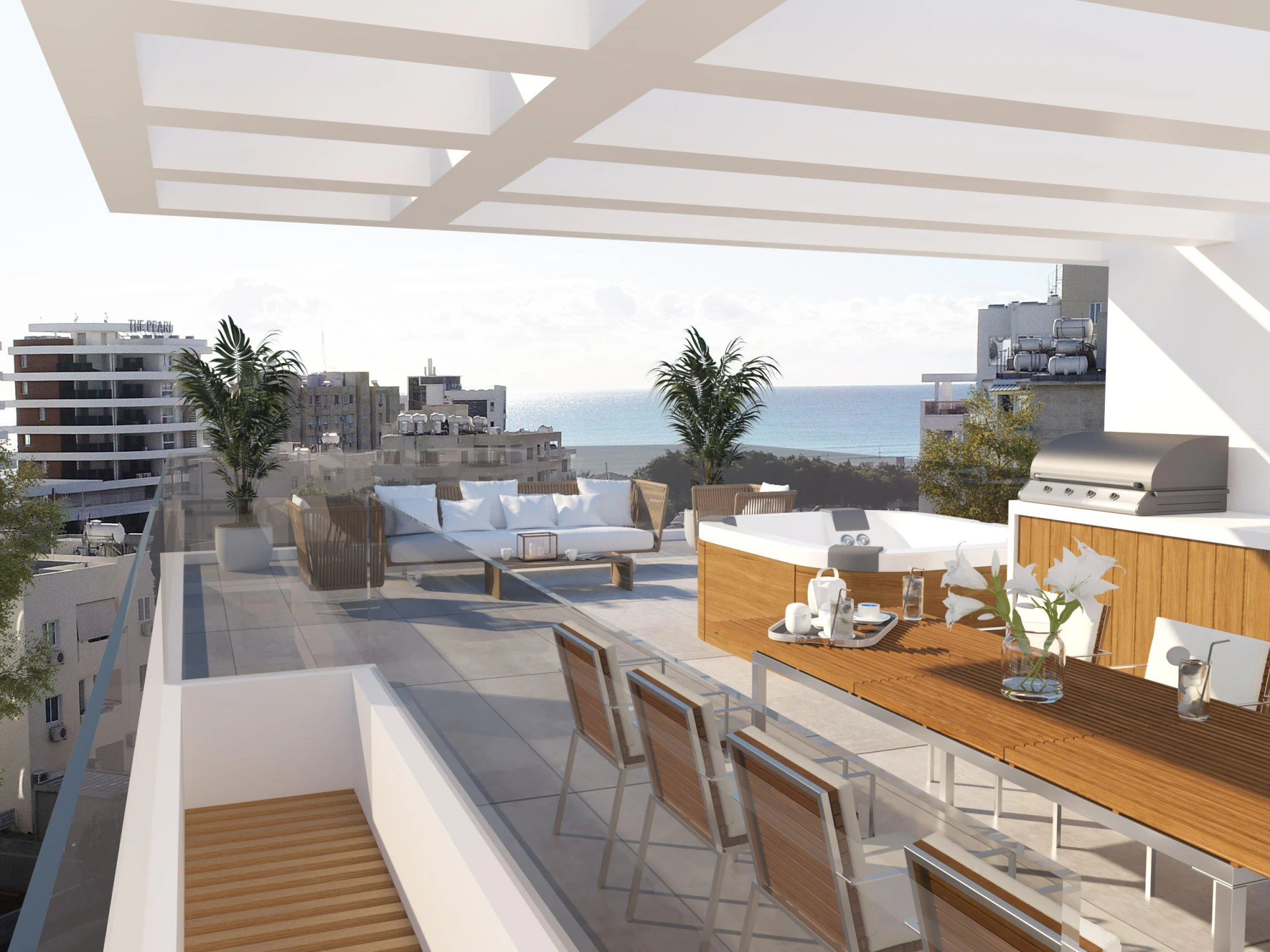 Новая резиденция с парковкой рядом с пляжем, Ларнака, Кипр Новая резиденция с парковкой рядом с пляжем, Ларнака, Кипр