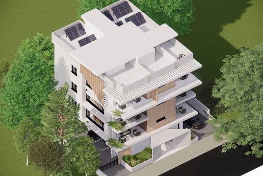 Апартаменты с просторными балконами и террасами, рядом с университетом, Никосия, Кипр