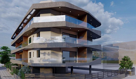Новая резиденция с видом на море в центре Лимассола, Кипр