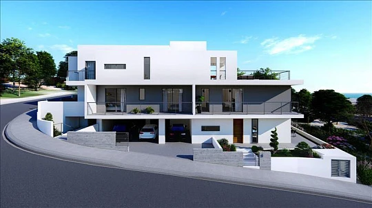 Новая резиденция рядом с центром Пафоса, Кипр