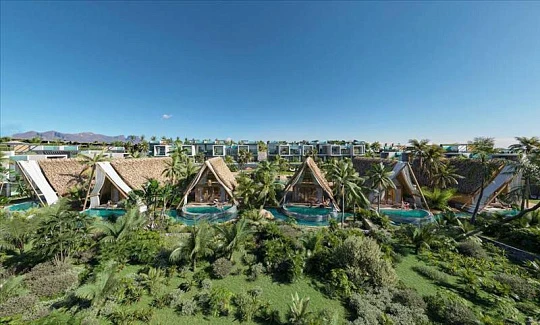 Уникальная резиденция с бассейном, бизнес-центром и парком, Татлысу, Северный Кипр