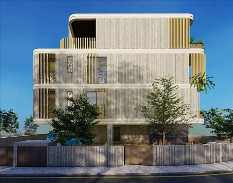 Новая малоэтажная резиденция с бассейном в популярном районе Пафоса, Кипр