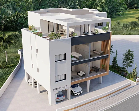 Новая резиденция рядом с пляжем, Пареклисия, Кипр