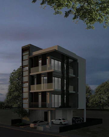Апартаменты, занимающие весь этаж, в новой резиденции, в престижном районе, рядом с пляжем, Ларнака, Кипр
