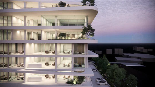 Новая резиденция с бассейном в самом центре Пафоса, Кипр