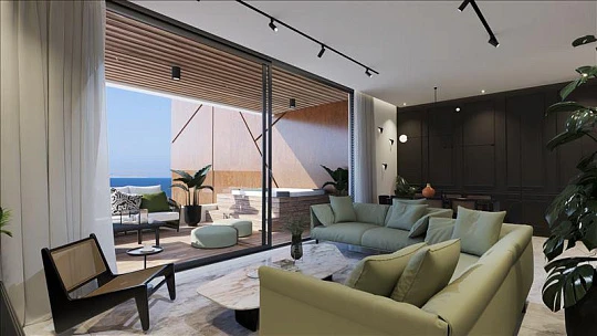 Новая закрытая резиденция в 200 метрах от пляжа, Ларнака, Кипр