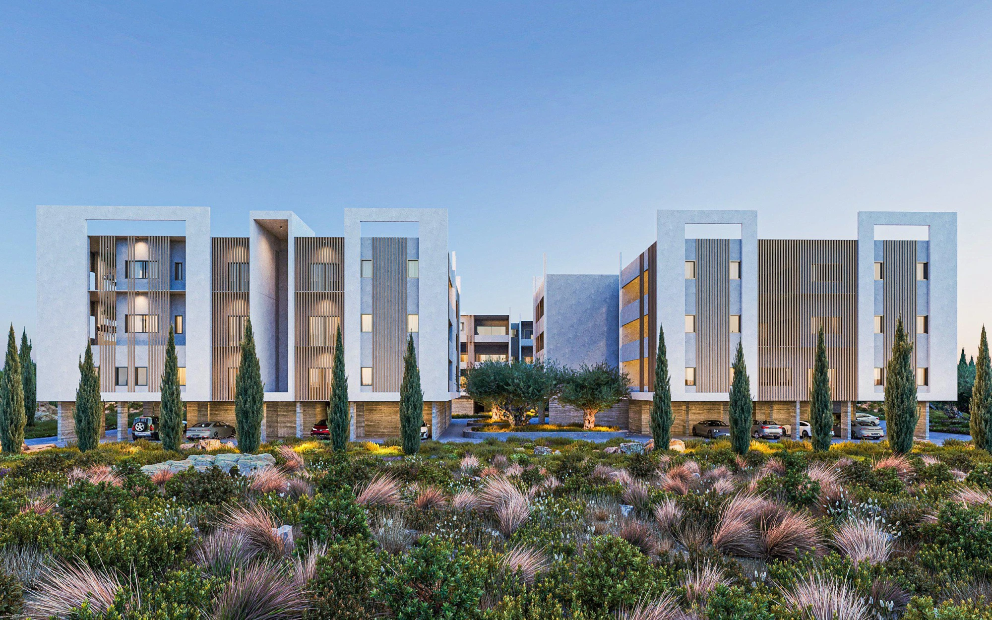 Жилой комплекс с просторными террасами, в спокойном и живописном районе, Ливадия, Ларнака Жилой комплекс с просторными террасами, в спокойном и живописном районе, Ливадия, Ларнака