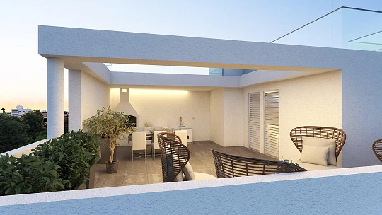 Новая малоэтажная резиденция в престижном жилом районе Ларнаки, Кипр
