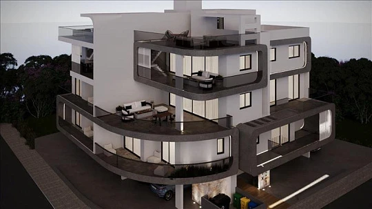 Новая резиденция с живописным видом рядом с автомагистралью, Арадипу, Кипр